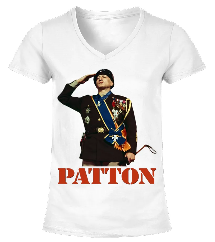 006. Patton WT Camiseta cuello pico Mujer