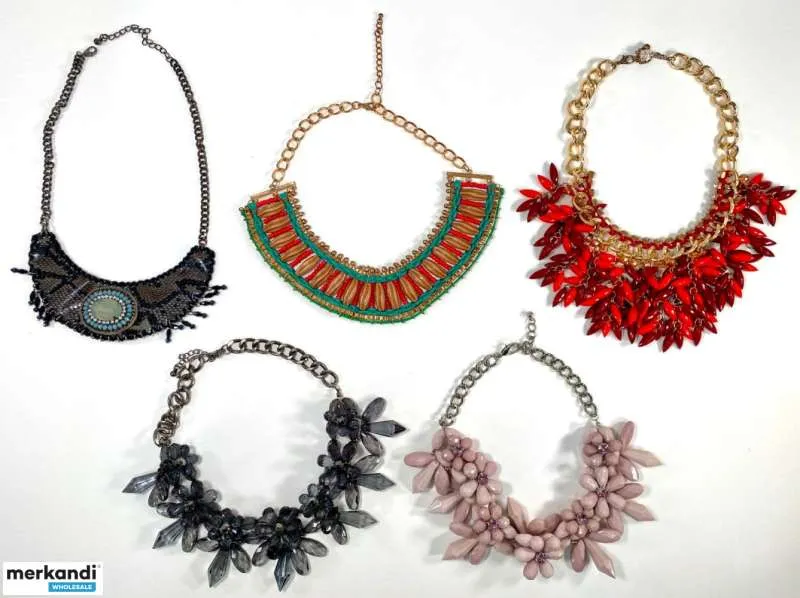 200 uds., joyas, pulseras, collares, pendientes, etc., stock restante al por mayor para revendedores