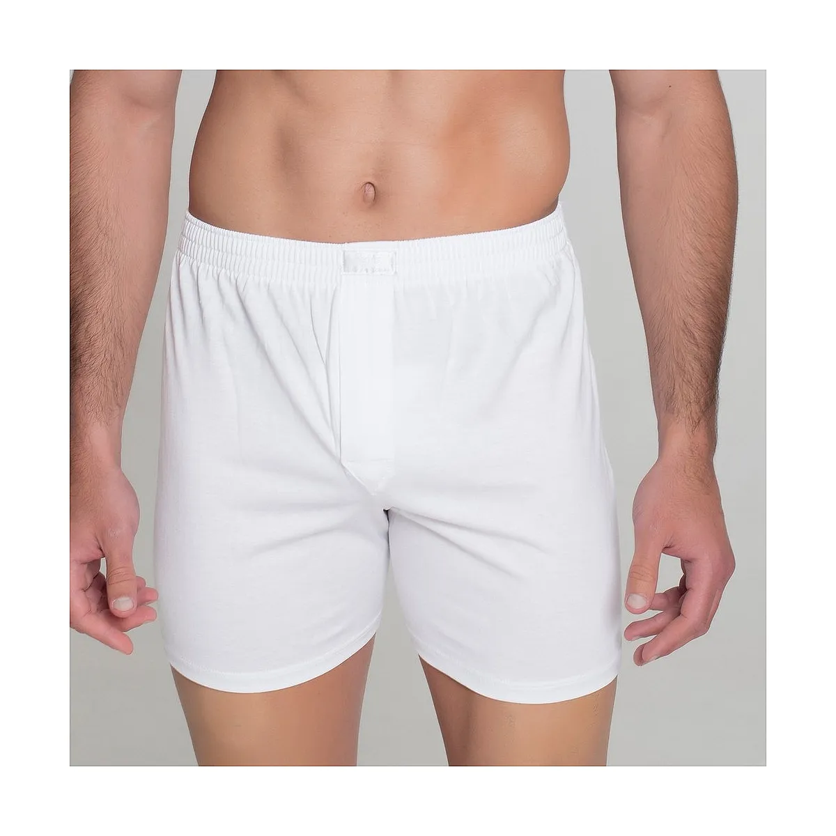 5434 LISLE YARN OPENED BOXER