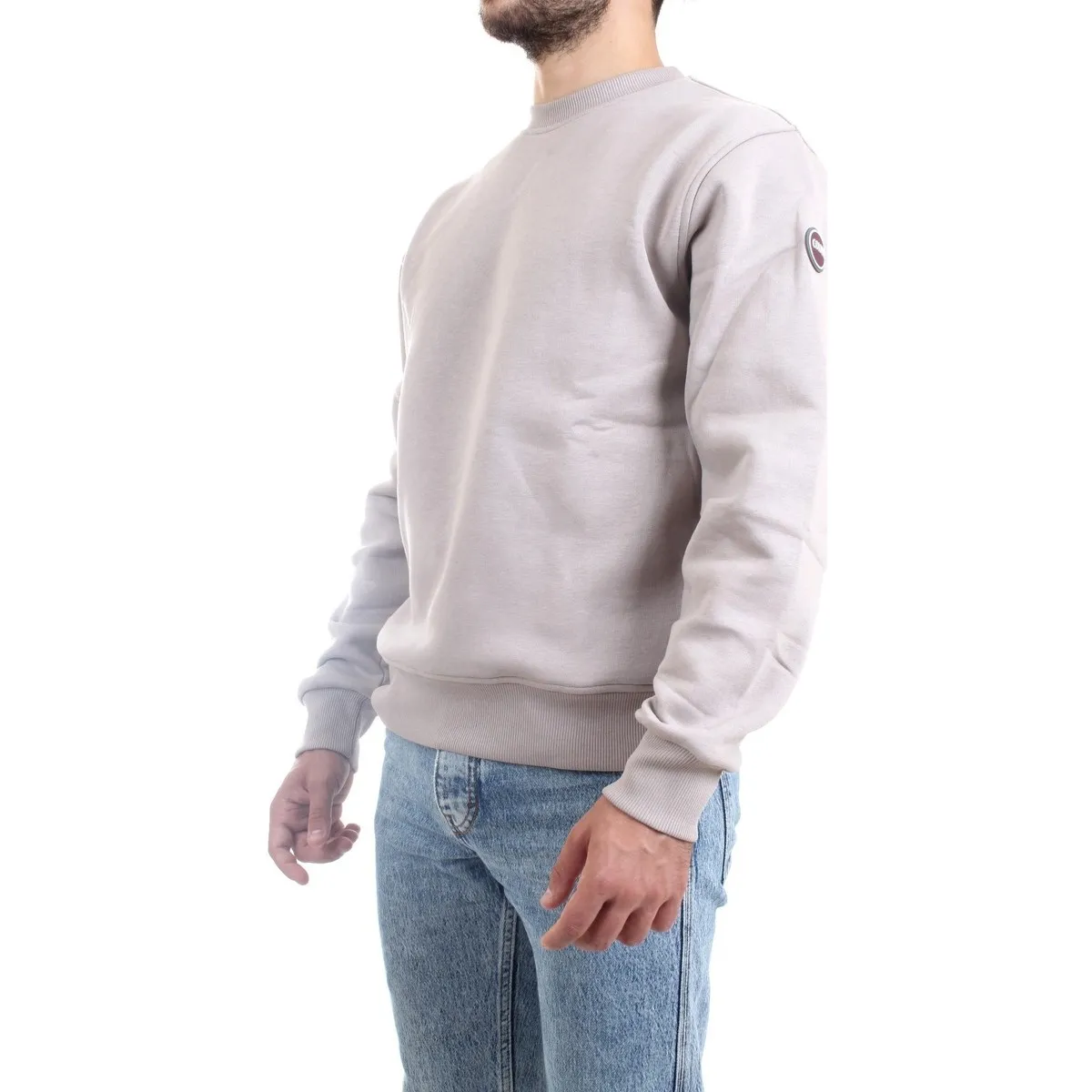 8232 Sudadera hombre beige
