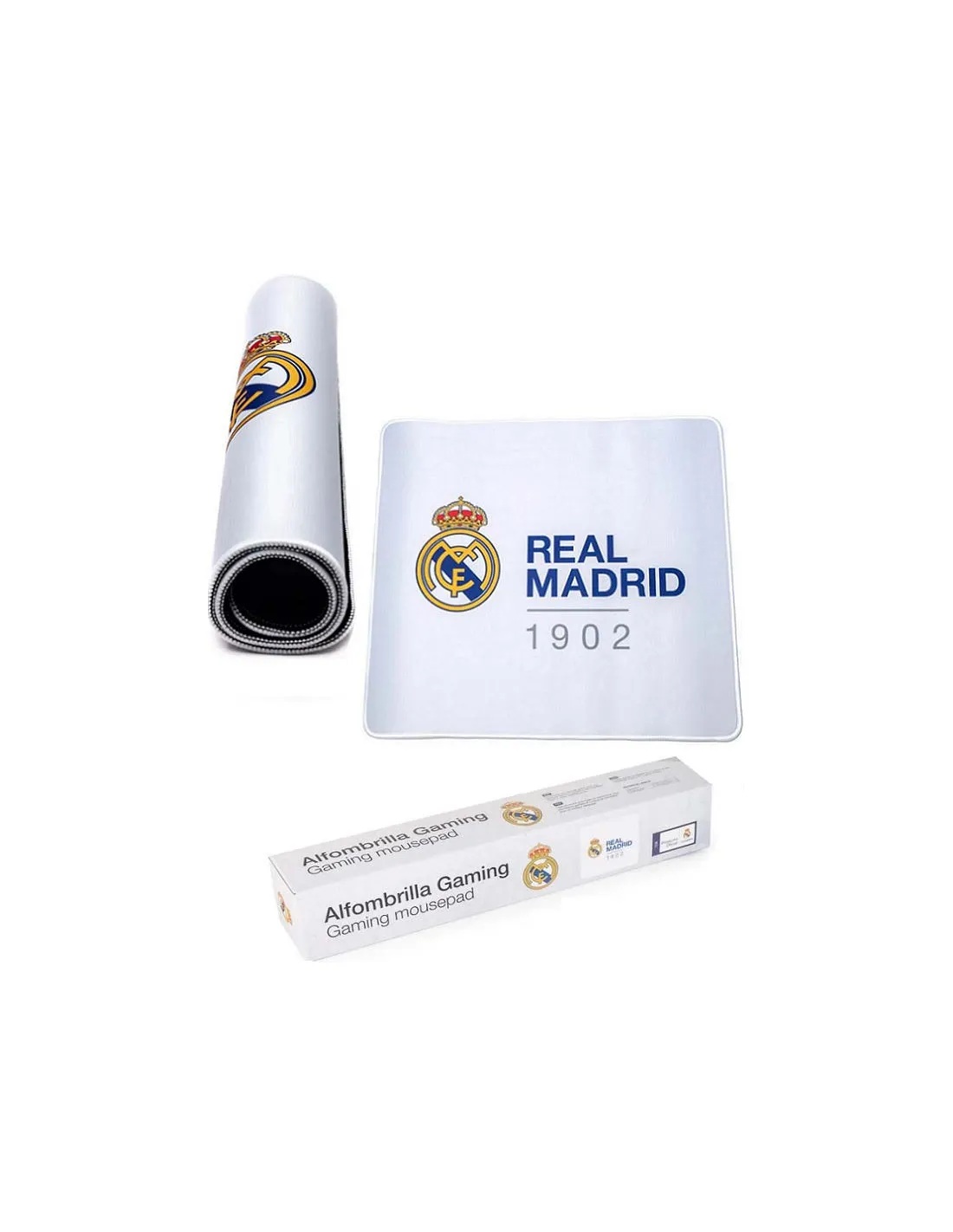 Alfombrilla Gaming Real Madrid 45x40 cm.