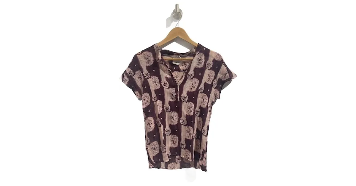 Autre Marque Camiseta DIEGA.Seda S Internacional Púrpura 