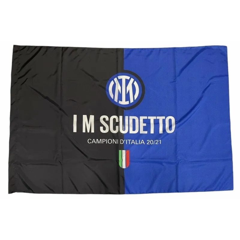 Bandera Inter 100x140cm Escudo oficial