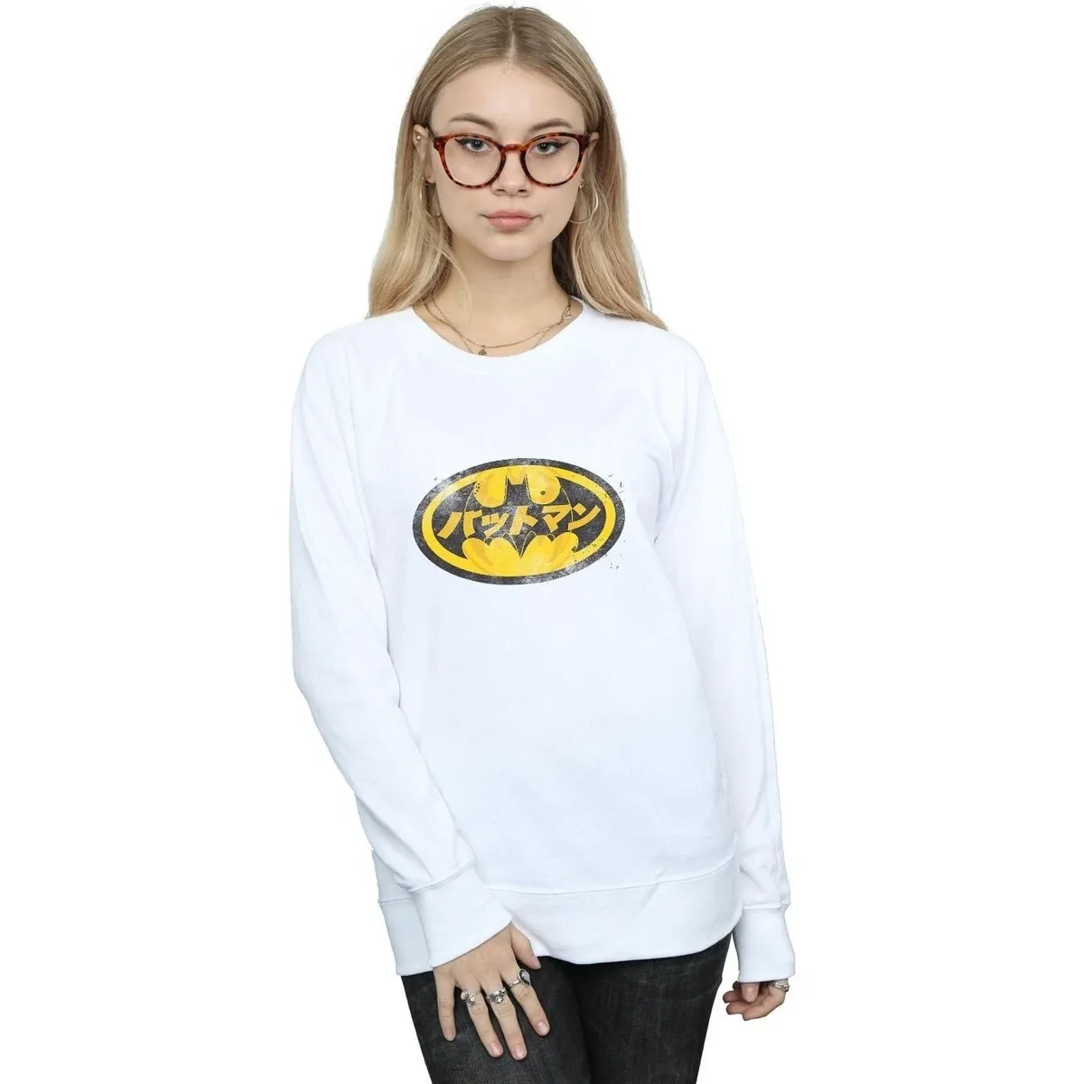 Batman Japanese Logo Yellow