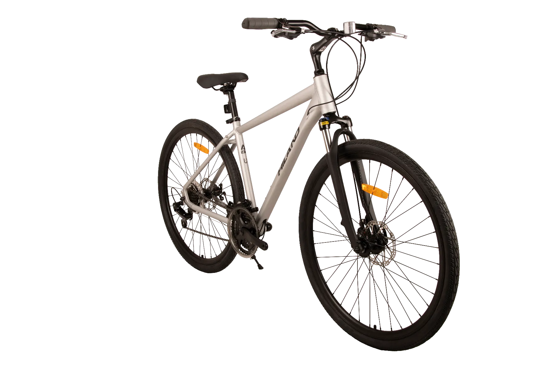 Bicicleta Urbana Hombre Hiland Man GT700 Gris