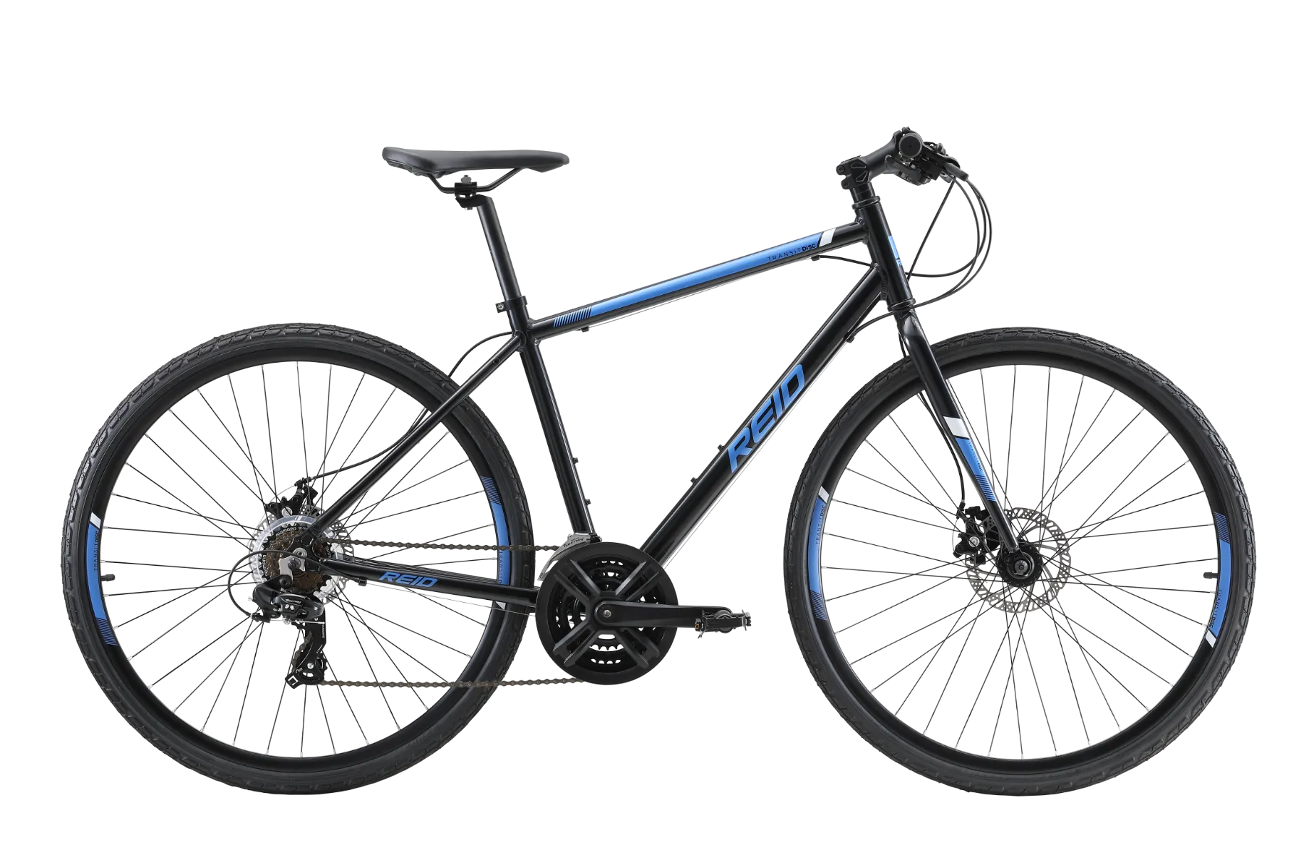 Bicicleta Urbana Reid Transit Disc Negra