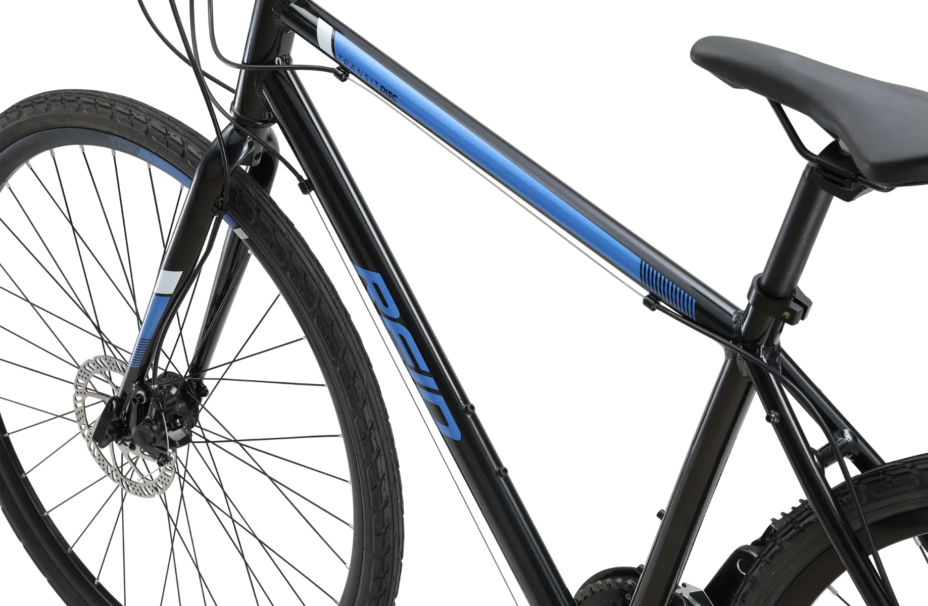 Bicicleta Urbana Reid Transit Disc Negra