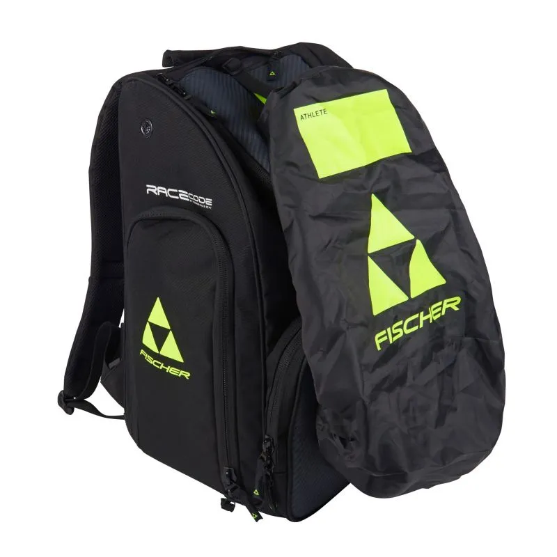 Bolsa para zapatos Fischer MOCHILA RACE 55L (NEGRO/AMARILLO NEÓN)