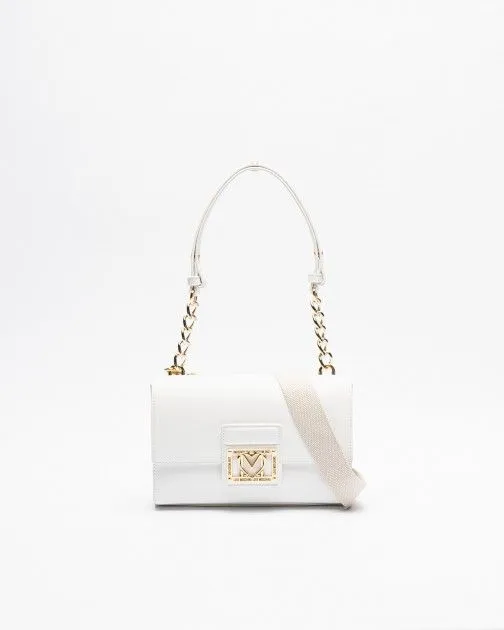 Bolso de hombro Love Moschino JC4329PP0I Blanco