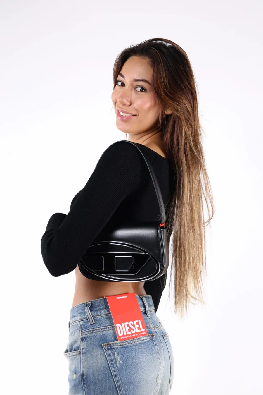 BOLSO DE HOMBRO NEGRO 
