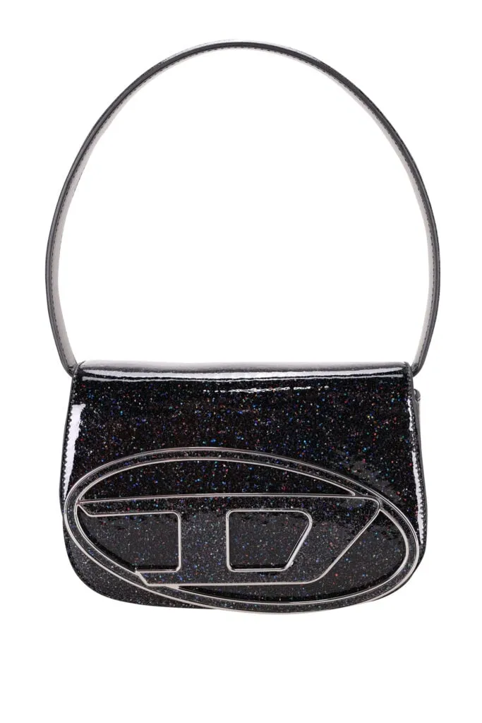 BOLSO DE HOMBRO NEGRO MATE 