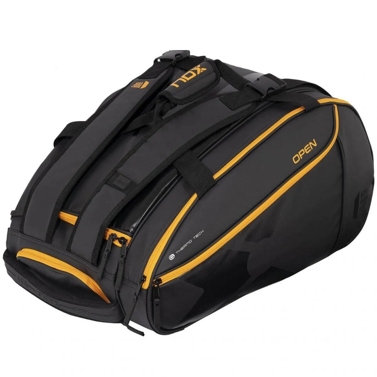 Bolso Pádel Nox WPT Open Series 55 Litros Negro