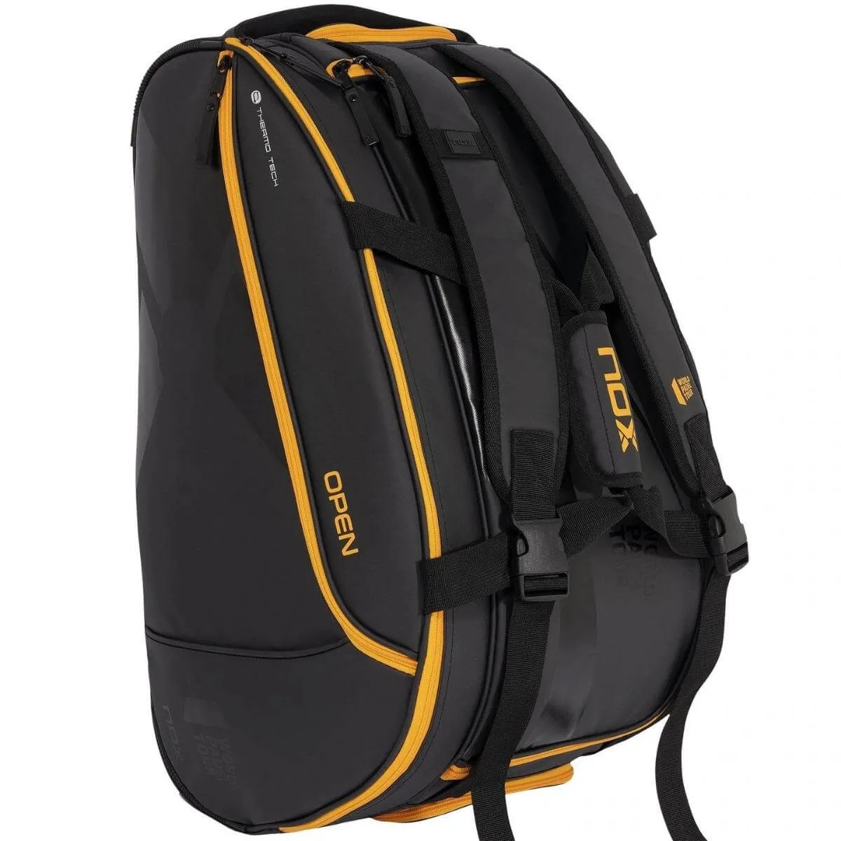 Bolso Pádel Nox WPT Open Series 55 Litros Negro