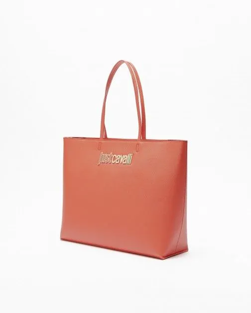 Bolso shopper Just Cavalli 76RA4BB9 Coral