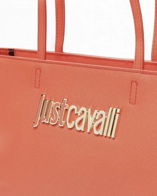 Bolso shopper Just Cavalli 76RA4BB9 Coral