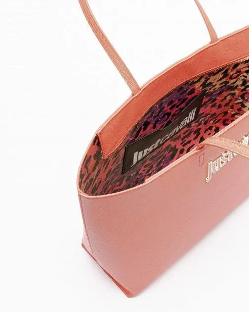 Bolso shopper Just Cavalli 76RA4BB9 Coral