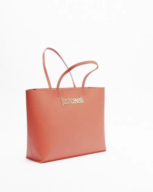 Bolso shopper Just Cavalli 76RA4BB9 Coral