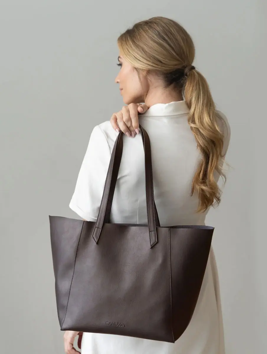 Bolso vegano de gran capacidad