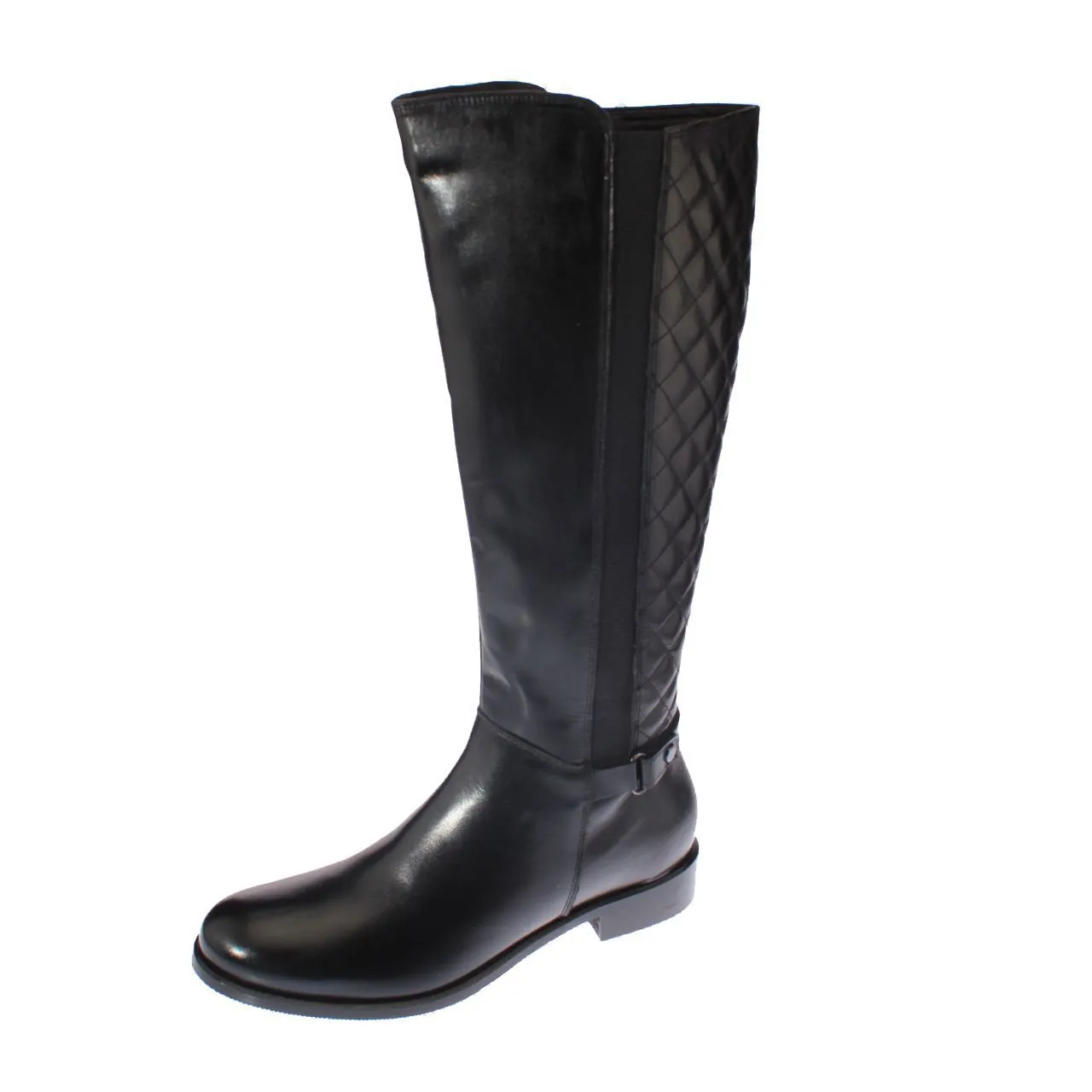 Bota Cuero Negro Vía Franca Art. 511982312negro