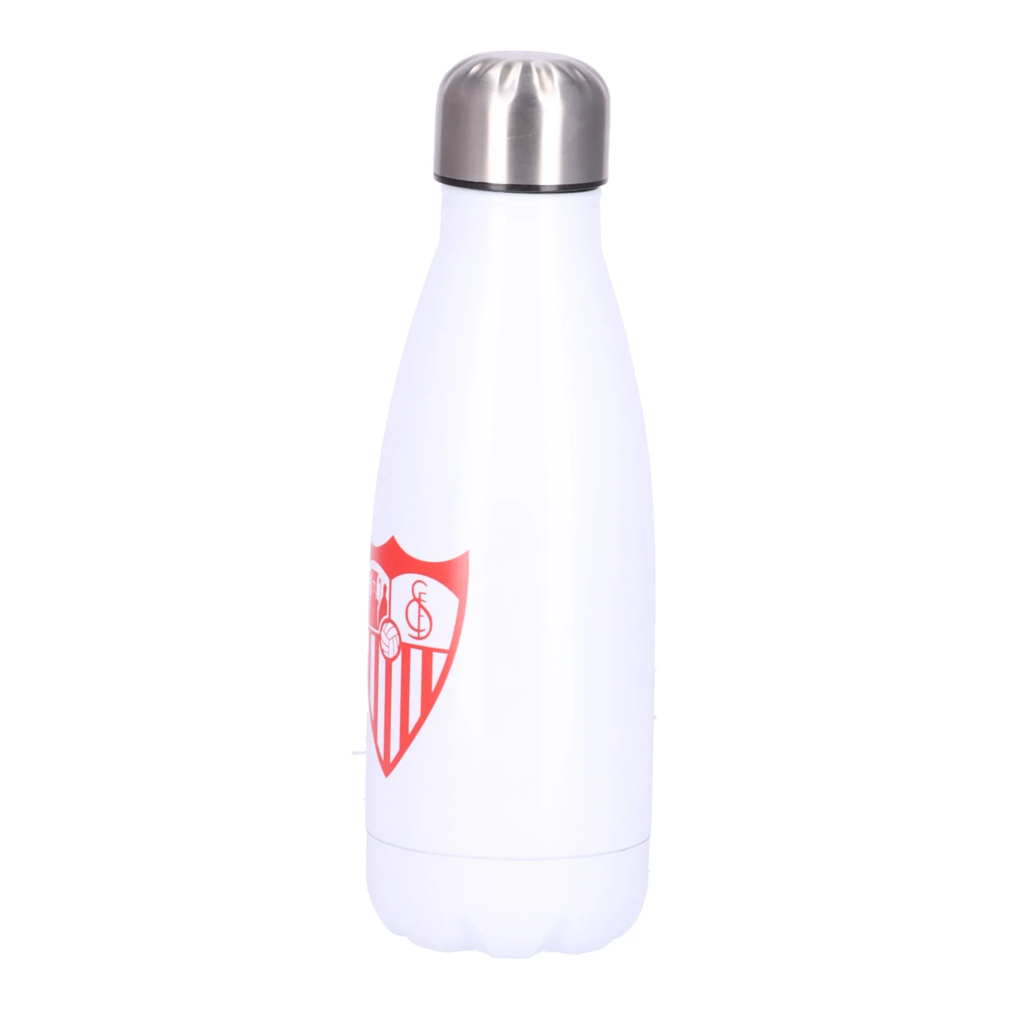 Botella agua blanca escudo