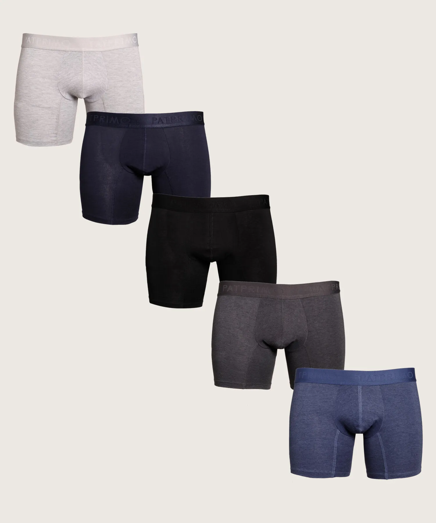 BOXER PACK X5, BOXER MEDIO ALGOD&OACUTE;N UNICOLOR
