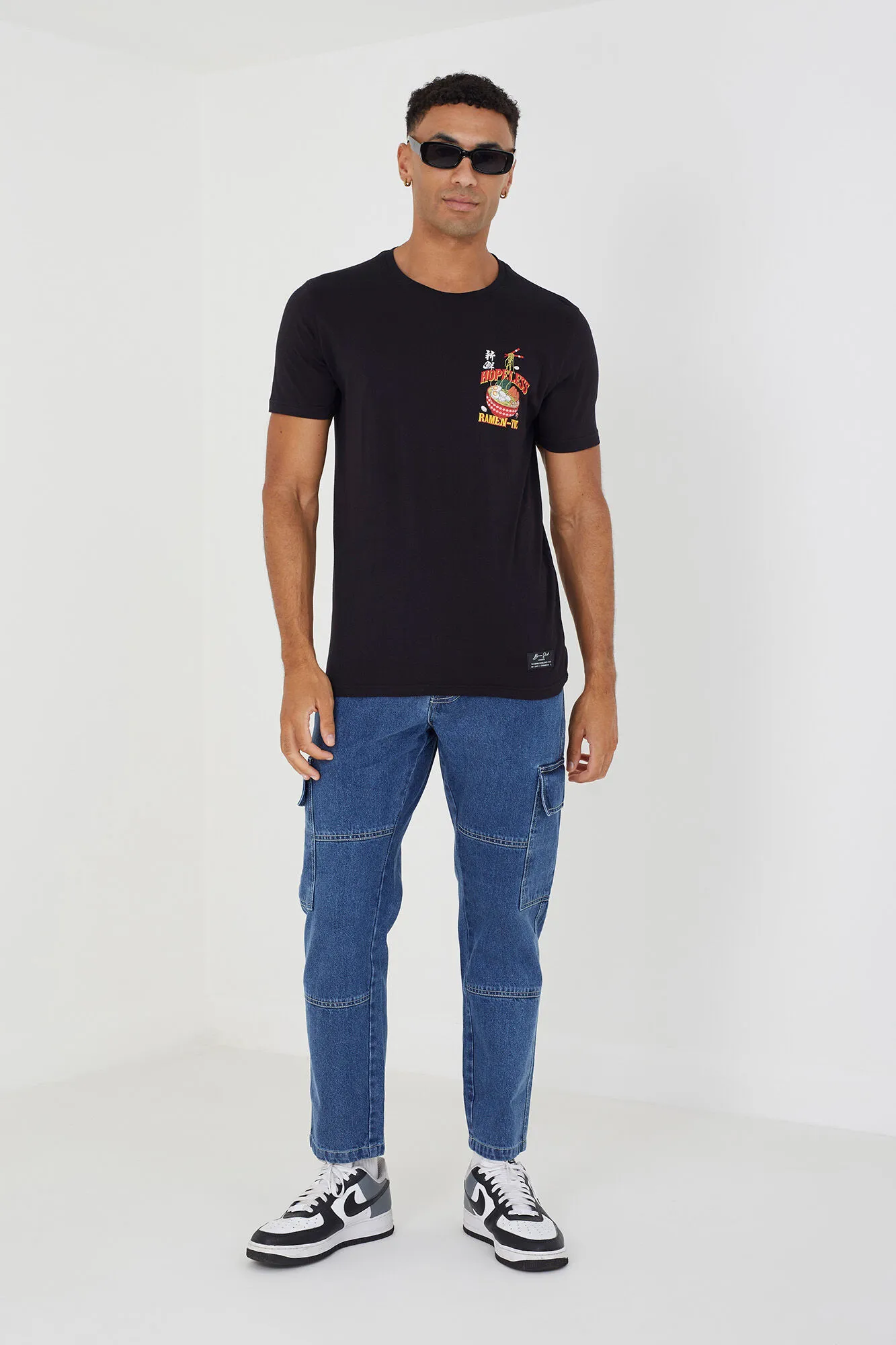 Brave Soul Camiseta estampada en espalda