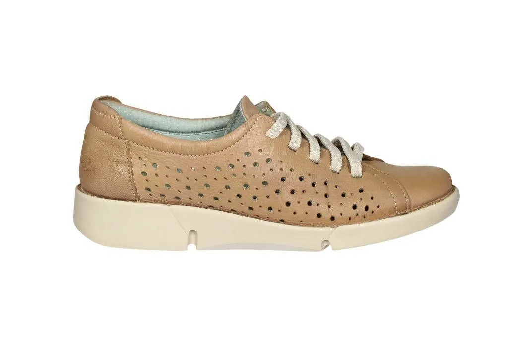 Bucher Nobuck Taupe Picados Laterales Cordon Elastico
