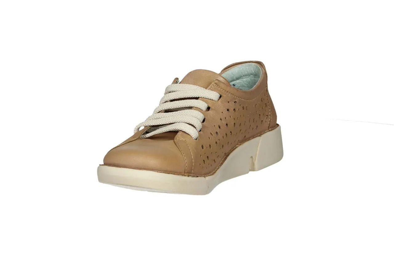 Bucher Nobuck Taupe Picados Laterales Cordon Elastico