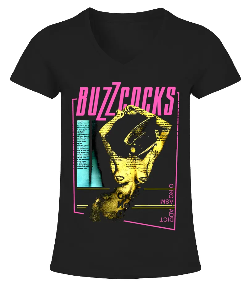 Buzzcocks BK (3) Camiseta cuello pico Mujer
