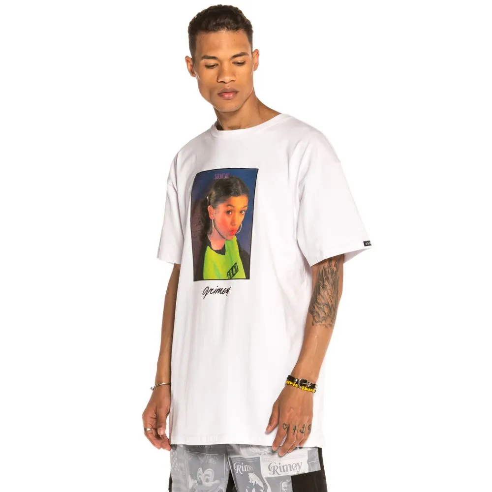 Camiseta Grimey Suck 4 Cash Tee FW19 White