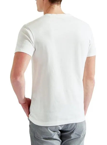 camiseta hackett mermaid blanco hombre
