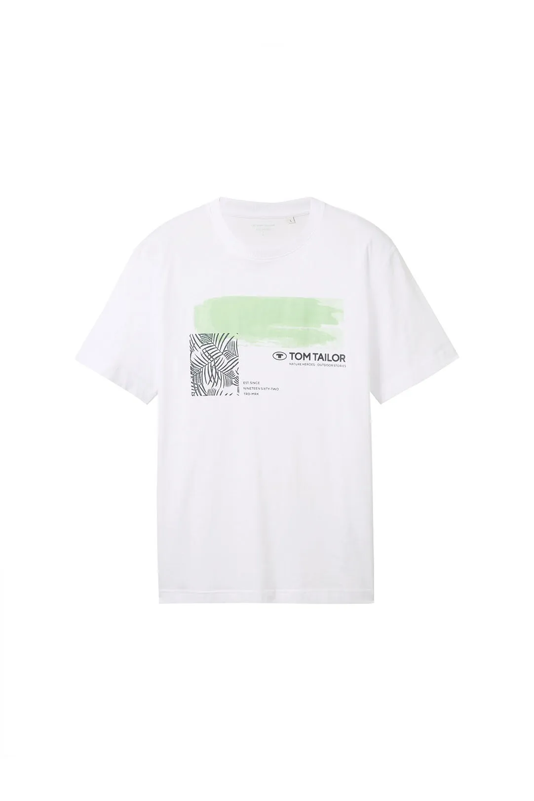 CAMISETA HOMBRE TOM TAILOR BLANCO