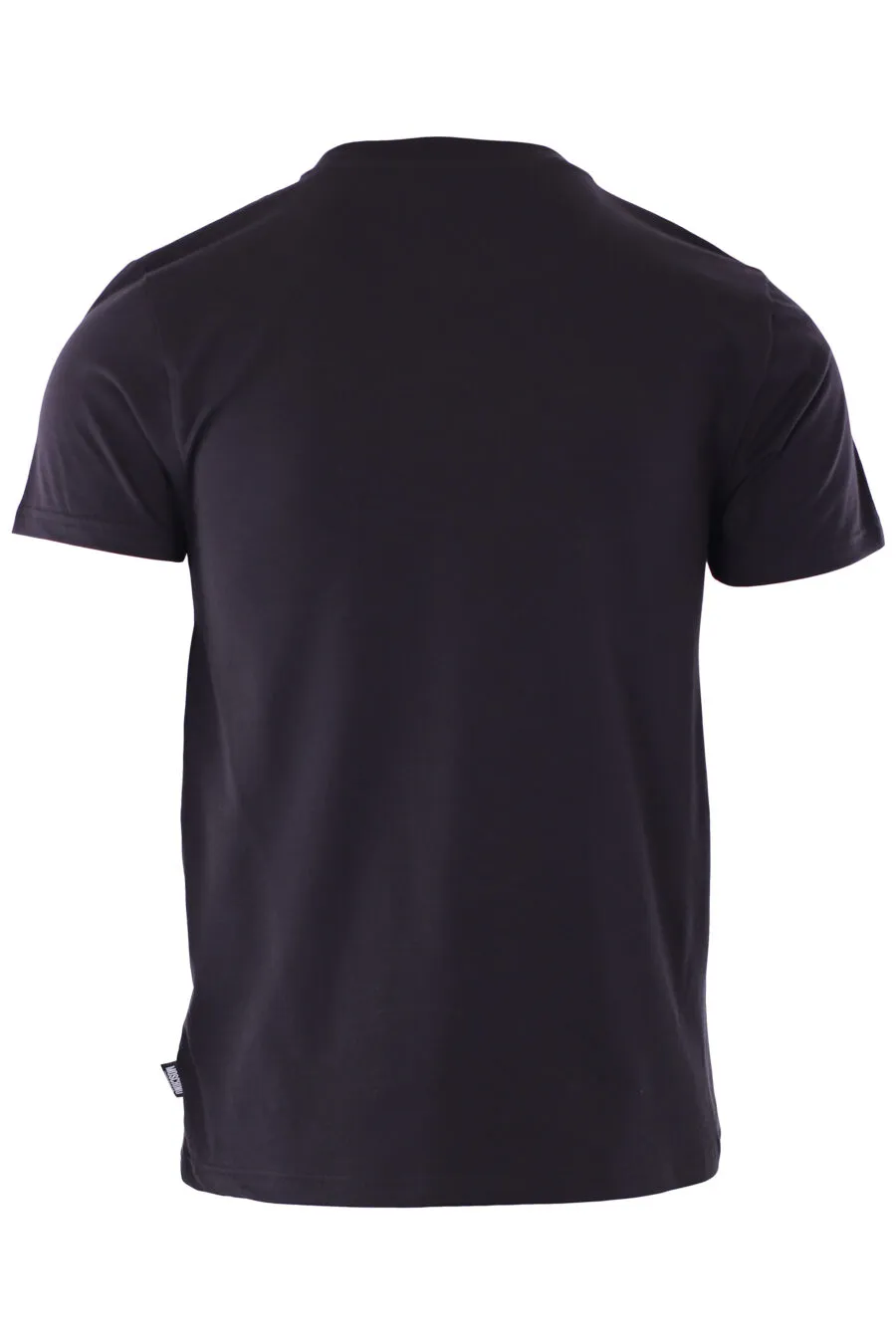 Camiseta negra con logo oso  pequeño 