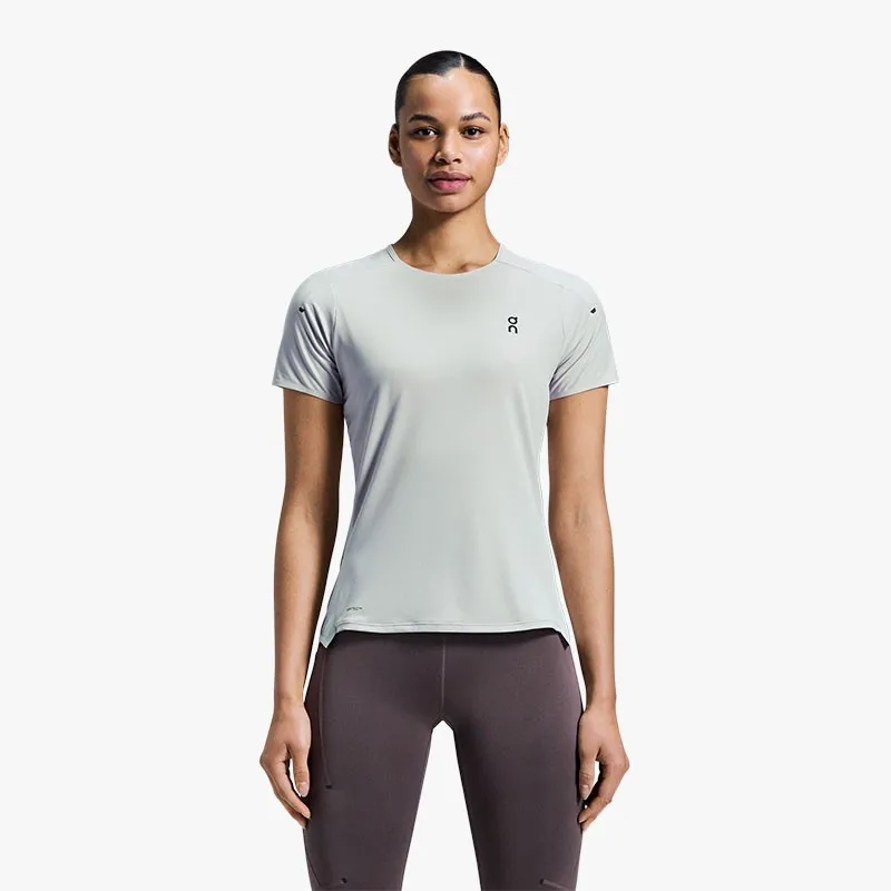 CAMISETA ON PERFORMANCET W GLACIER/WHITE