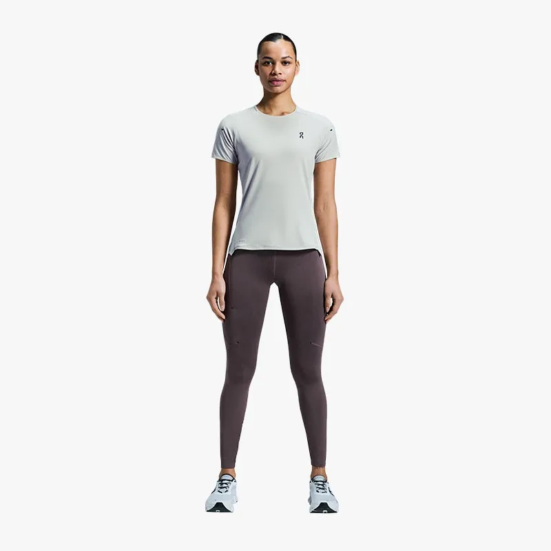 CAMISETA ON PERFORMANCET W GLACIER/WHITE