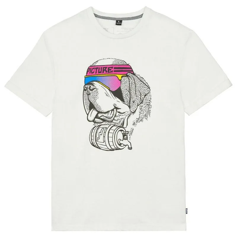 Camiseta Picture Georges Tee (Blanco) Hombre