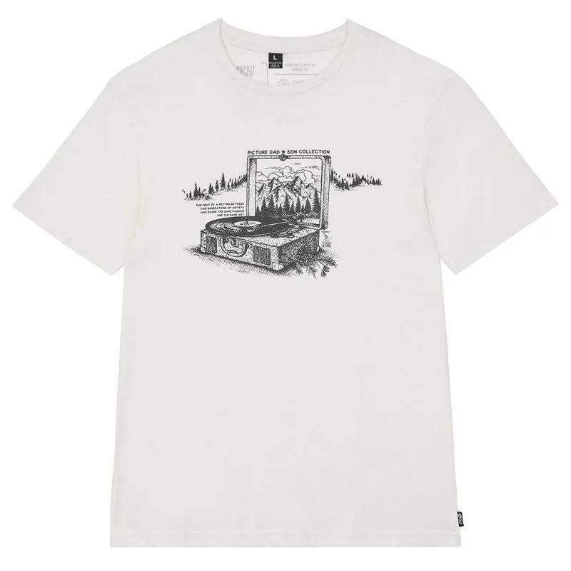 Camiseta Picture Mewassin (Blanco Natural) hombre