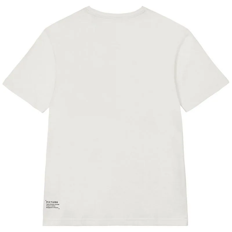 Camiseta Picture Mewassin (Blanco Natural) hombre