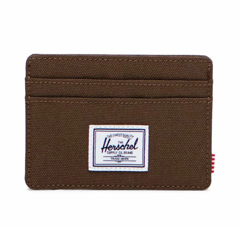 Cartera Herschel: Charlie RFID (Dark Earth)