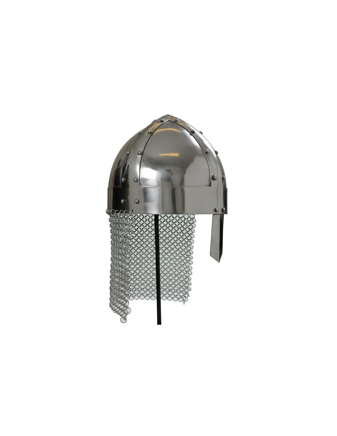 Casco Vikingo con cota de malla