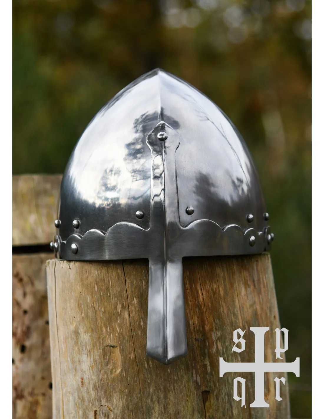 Casco vikingo San Wenceslao con nasal, S. X
