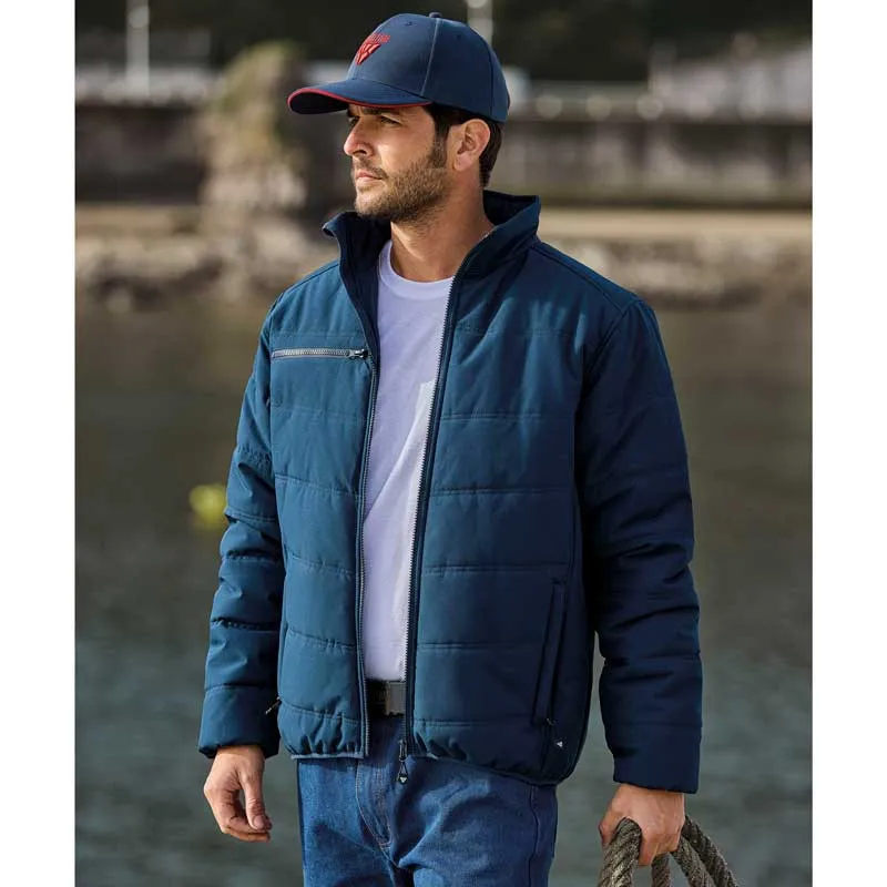 CAZADORA ACOLCHADA AZUL MARINO  WORKTEAM