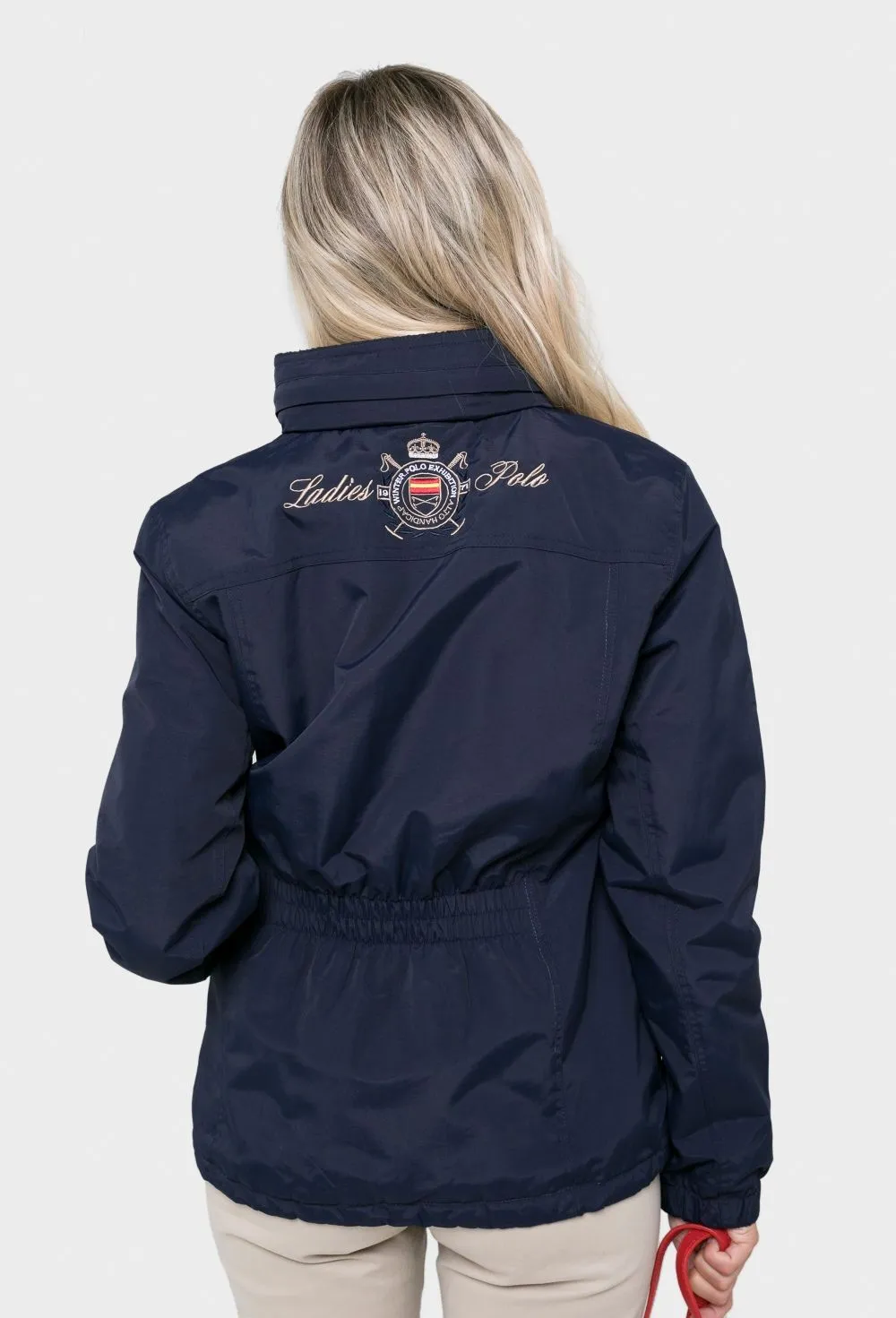 Cazadora mujer azul marino escudo España