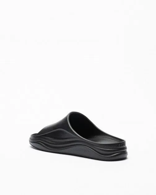 Chanclas pala Karl Lagerfeld SKOONA Karl Ikonic Slide Negro