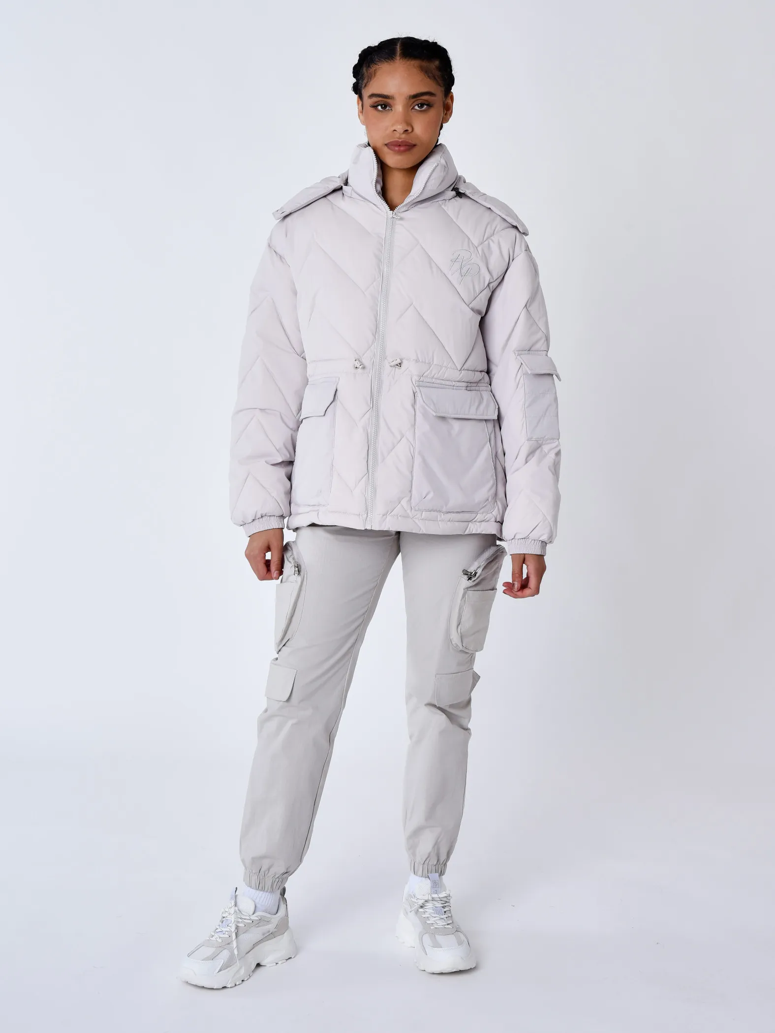 Chaqueta acolchada con capucha