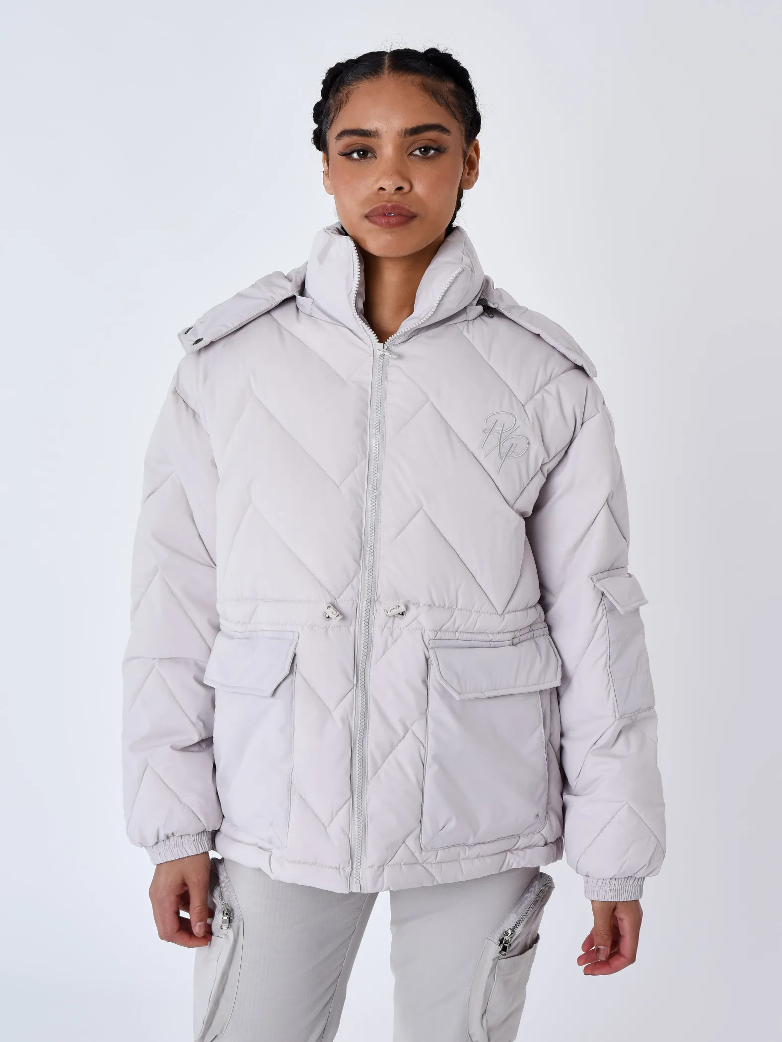 Chaqueta acolchada con capucha