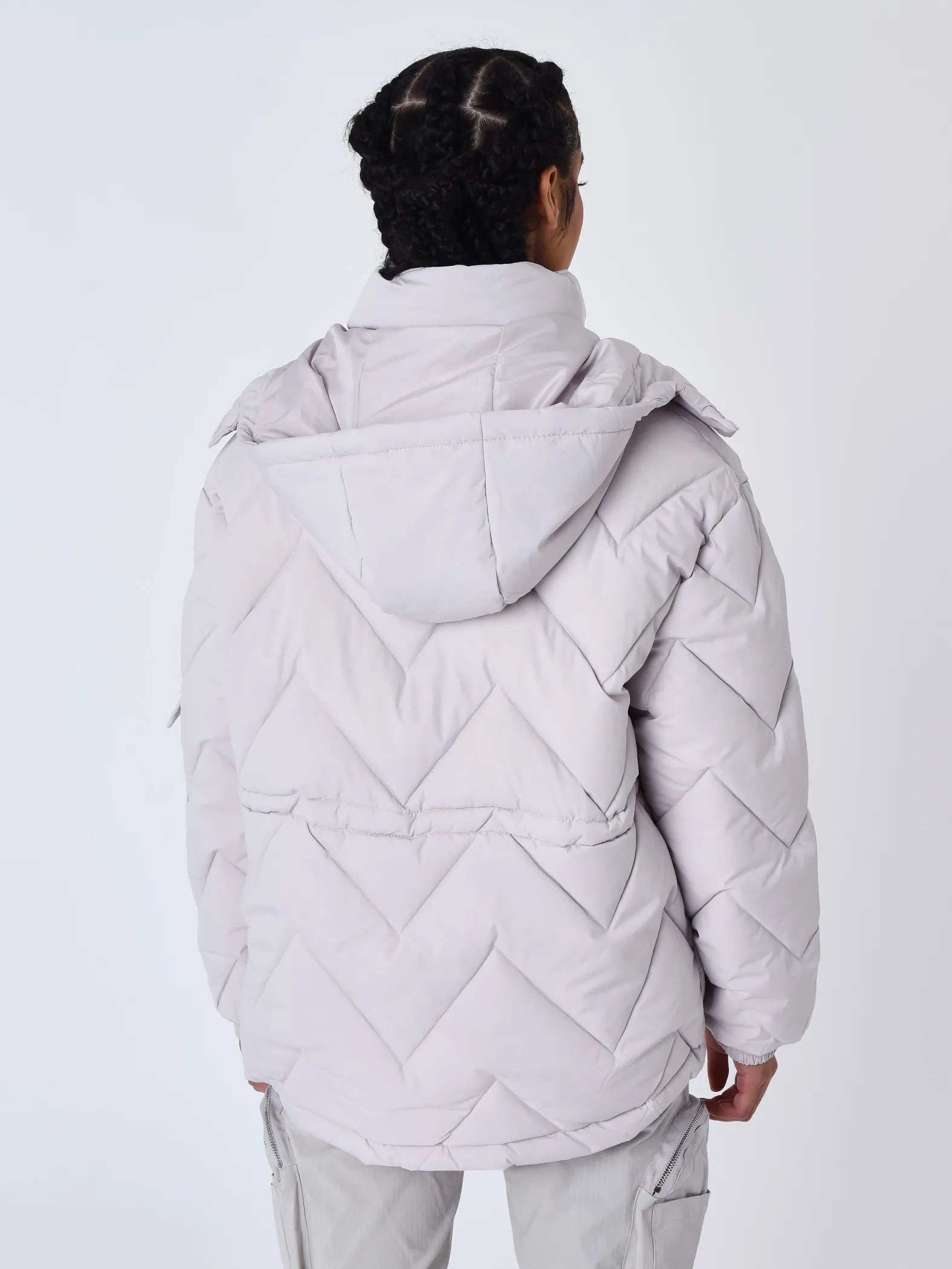 Chaqueta acolchada con capucha