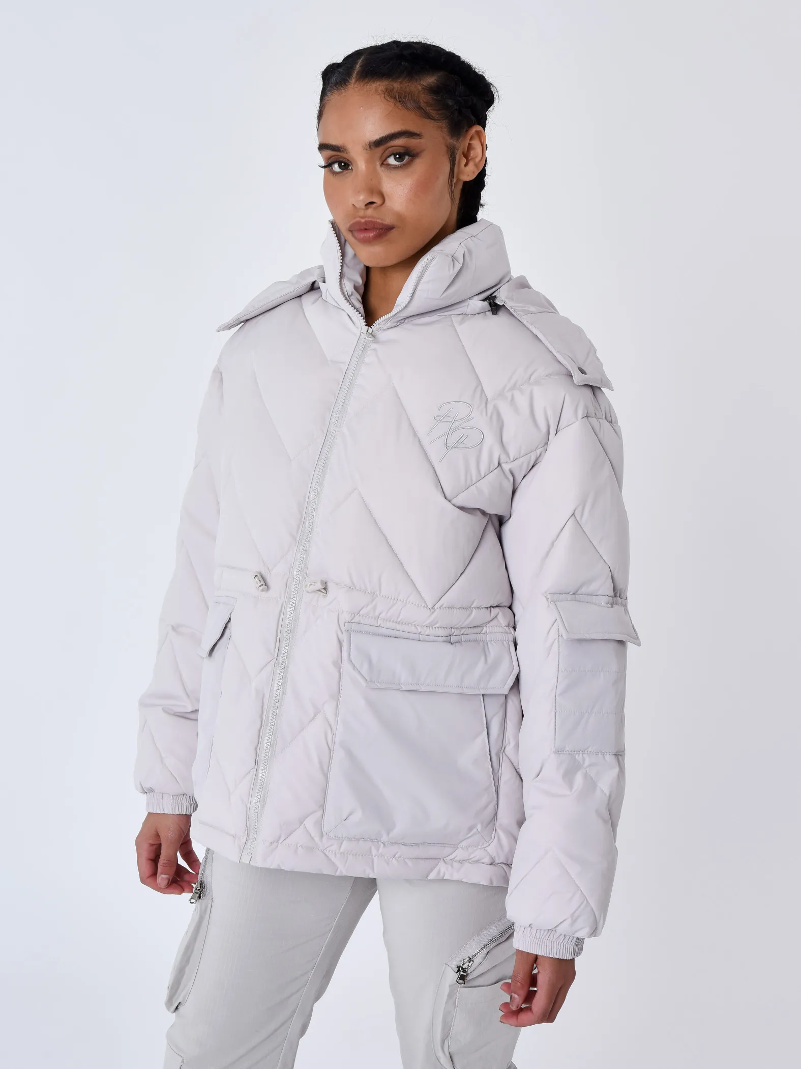 Chaqueta acolchada con capucha