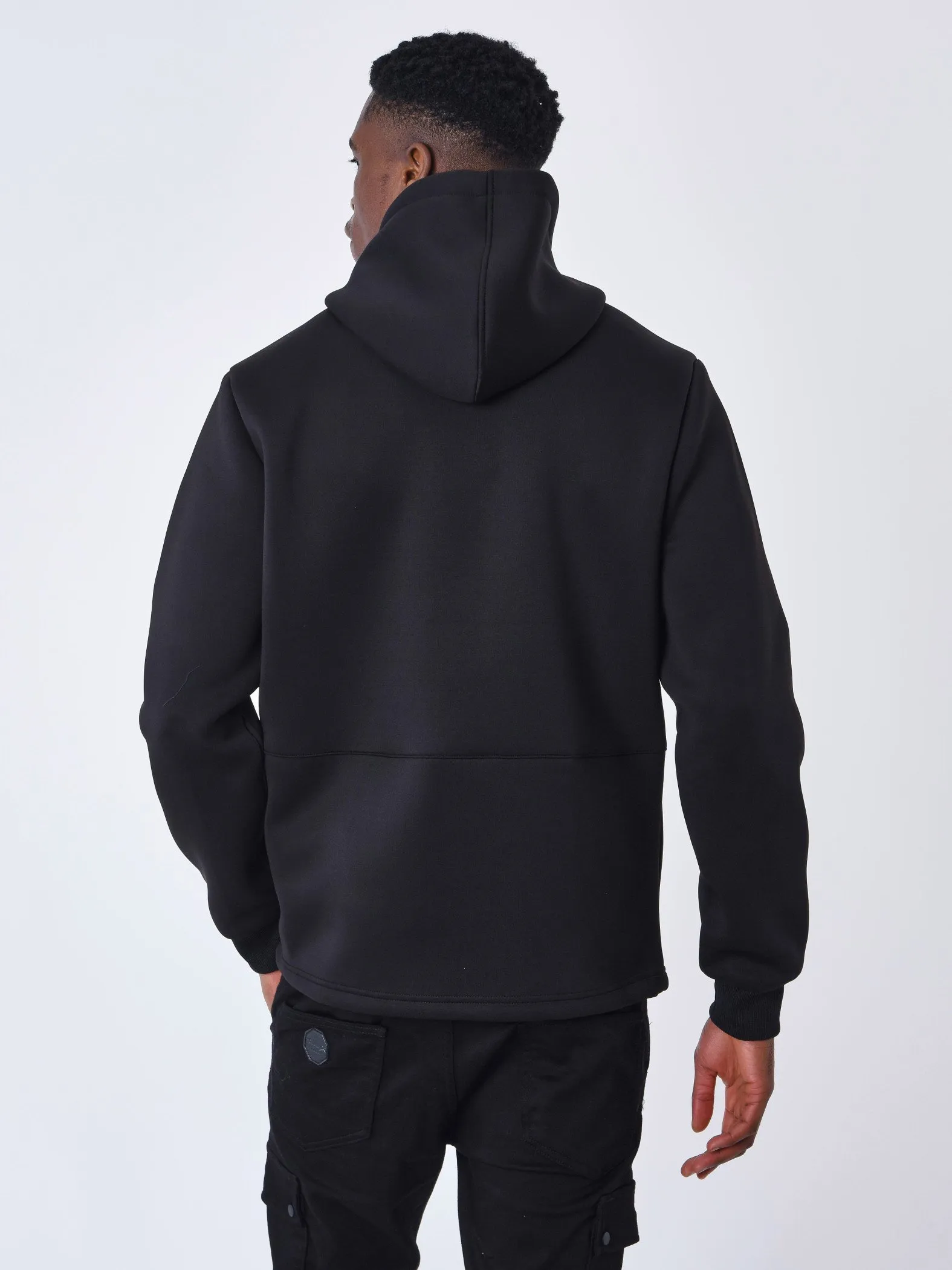 Chaqueta con capucha Techwear