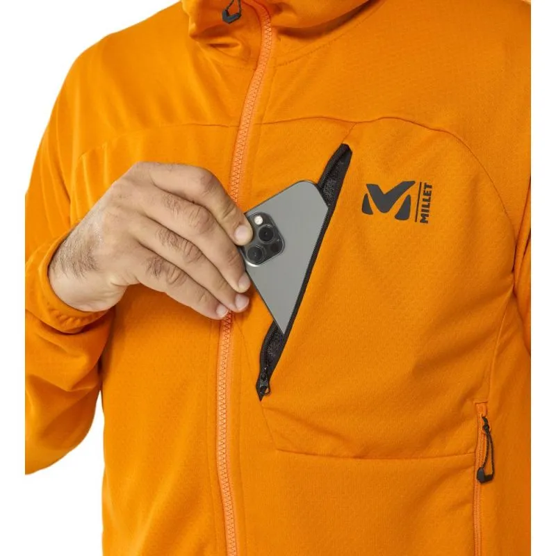Chaqueta Millet Lokka hoodie II (naranja) hombre